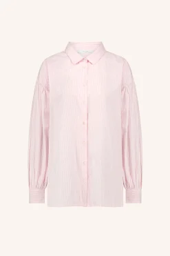 By bar sarah pink pinstripe blouse | pink pin stripe^ Blusen