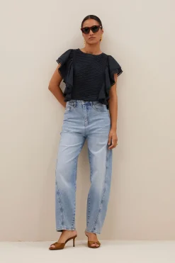 By bar selby blouse | midnight^ Blusen