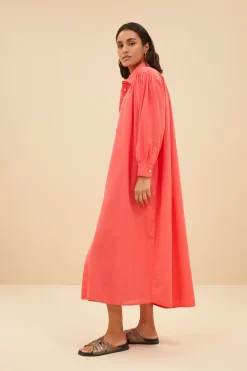 By bar shirt dress | poppy red^ Kleider