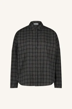 By bar small check blouse |^ Blusen
