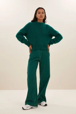 By bar sonny bulky pullover | peacock green^ Strick