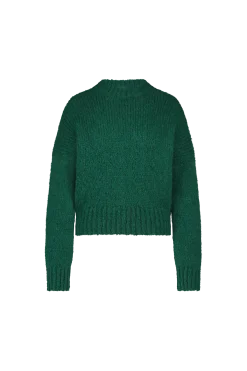 By bar sonny bulky pullover | peacock green^ Strick