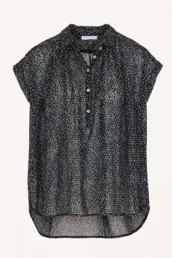 By bar stevie paper blouse | paper print^ Blusen