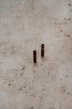 By bar strass earring |^ Ohrringe