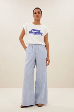 By bar thelma super trouper top | off white^ Tops & Shirts