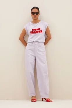 By bar thelma trouper top | pastel lilac^ Tops & Shirts