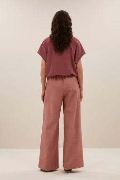 By bar tyler slub top | bright plum^ Tops & Shirts