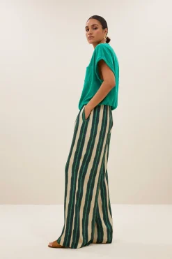 By bar tyler slub top | green lake^ Tops & Shirts