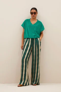 By bar tyler slub top | green lake^ Tops & Shirts