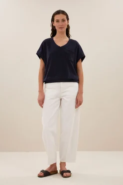 By bar tyler slub top | midnight^ Tops & Shirts