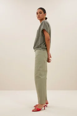 By bar tyler slub top | mulled basil^ Tops & Shirts