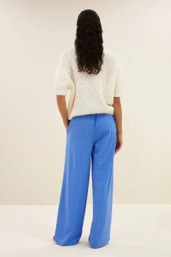 By bar uma stripe pants | vivid blue stripe^ Hosen