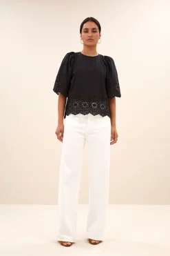 By bar utah blouse | black^ Blusen