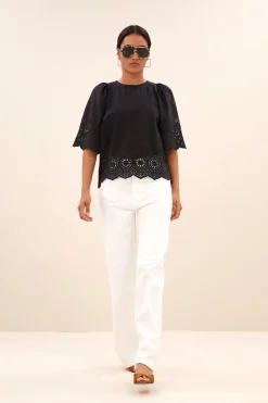 By bar utah blouse | black^ Blusen
