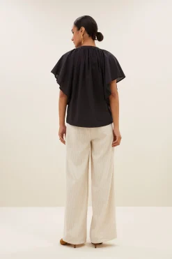 By bar vina blouse | black^ Blusen