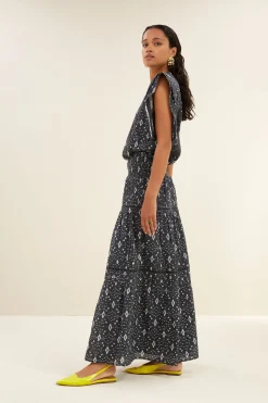 By bar xena midnight ikat skirt | midnight ikat^ Röcke