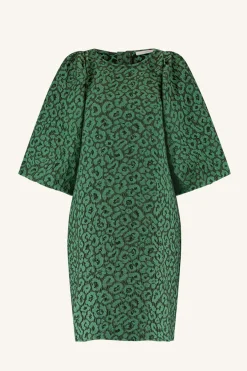 By bar zasu leo dress | green panter print^ Kleider